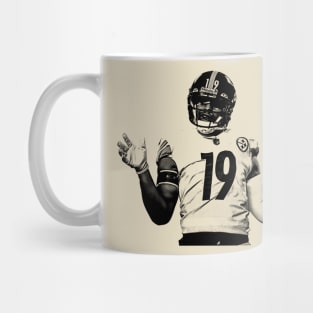 Juju Smith Schuster || Pencil Drawing 90s Mug